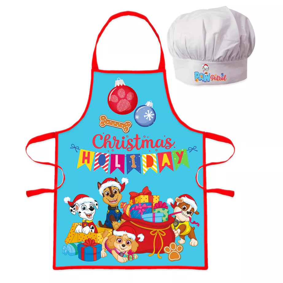 Tablier pat patrouille Noël