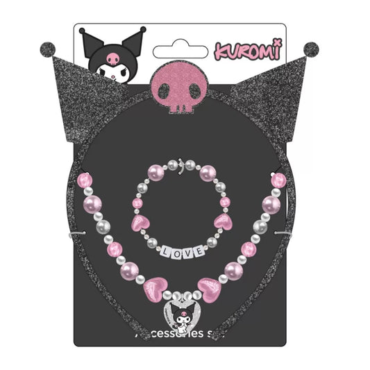 Serre-tête kuromi + accessoires